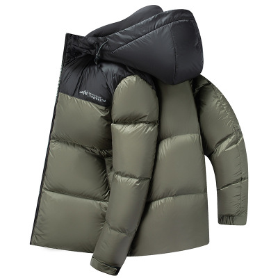 潮流情侣款秋冬新款新国标脱卸帽羽绒服男女户外保暖加厚羽绒外套