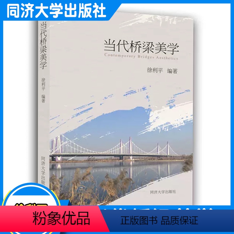 [正版]当代桥梁美学 徐利平 桥梁美学理论与实践 本书可供桥梁专业及相关工程技术人员参考 同济大学出版社