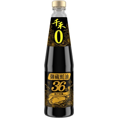 千禾御藏蚝油蚝汁550g家用商用防腐剂小瓶调味品