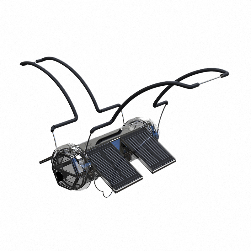 顶火 GMD4310 额定电压3.7V 额定功率0.3W IP66 太阳能语音警示灯 (计价单位:盏) 黑色