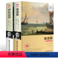 [正版]世界文学名著:荷马史诗 奥德赛+伊利亚特(全两册)译者王焕生也是人民文学出版社原版荷马史诗译者