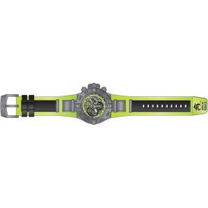 因维克塔(INVICTA)石英表女款黑钛绿32.5mm原装替换带 initial