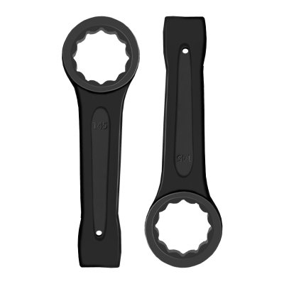 立伟铁牛敲击梅花扳手145mm/把