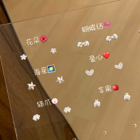 纯银花朵爱心蝴蝶结迷你小耳钉养耳洞小众设计感耳骨钉女百搭送女朋友老婆情人节七夕生日礼物