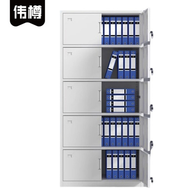 伟樽文件柜通五节850*390*1800mm台