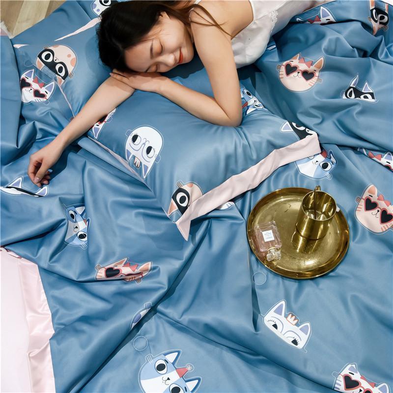 美帮汇夏季空调被夏凉被四件套天丝棉夏被双人天丝夏天薄款被子可水洗