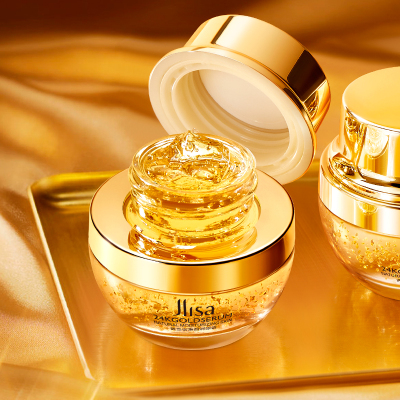 肌琳莎黄金滋润眼霜紧致肌肤淡皱细纹保湿补水淡黑眼圈眼袋提拉紧致脂肪粒男女