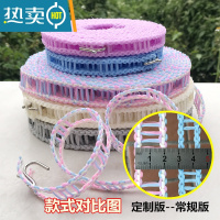 敬平晾衣绳器室衣绳阳台防风防滑晒被子拉紧扣户外凉衣服的绳子 欧蓝5米定制款1条装(拍2送1条