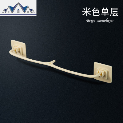 浴室拖鞋架浴室鞋架壁挂免打孔免钉卫生间拖鞋架墙壁挂式沥水 三维工匠收纳层架