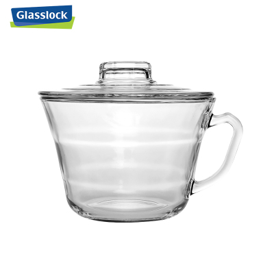 三光云彩（GLASSLOCK）保鲜盒韩国进口钢化玻璃泡面碗带盖快餐杯方便面汤碗学生便当饭碗保鲜盒耐热可微波炉用705ml705ml