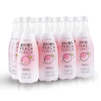 延中 小桃汽 410ml*12瓶/整箱装 白桃口味碳酸饮料汽水饮品