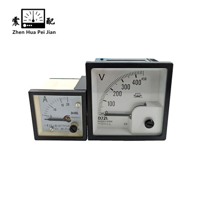 震配 电测量电压表/电流表 D48糸列或D72系列(型号规格量程备注) 块