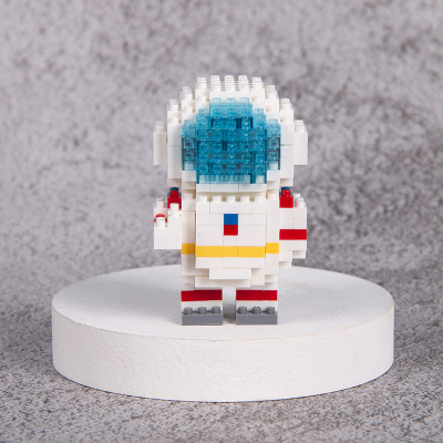 汇奇宝创意宇航员摆件匹配乐高积木拼装太空人微颗粒成年高难度生日礼物6-14岁发光宇航员纪念款-