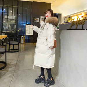 2025年新款大码冬季羽绒棉服女中长款棉衣宽松棉袄韩版面包服外套