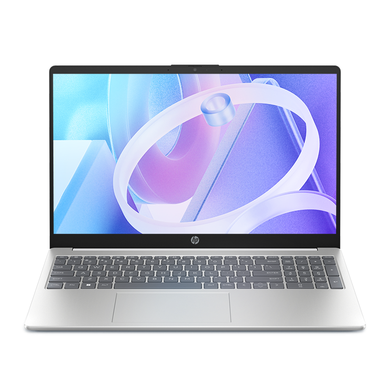 惠普HP 星Book 15.6英寸大屏网课轻薄笔记本电脑R5-7520U/16G/1T/银色[15-fc0458AU]