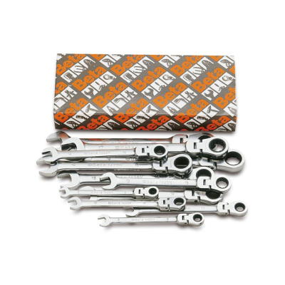 百塔(Beta) 142 SN/S13 142SN公制棘轮两用活头扳手组套