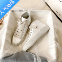 SUNTEK西班牙小众鞋绸缎小白鞋女2023夏季薄款帆布板鞋平底休闲高帮单鞋