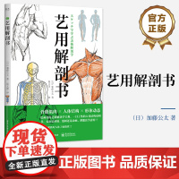 店 艺用解剖书 艺用解剖基础入门课 运动器官人体体表结构 简易骨骼图手部解剖素描图 艺用解剖学速写技法教程书籍 张文慧