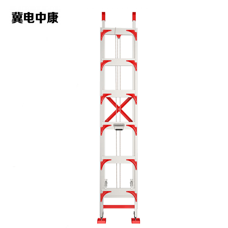 冀电中康 铝合金升降梯 2mm厚5.5米高 架