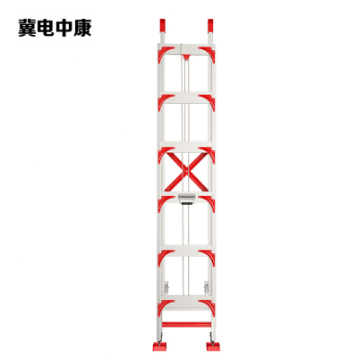 冀电中康 铝合金升降梯 2mm厚5.5米高 架