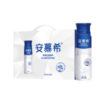 伊利安慕希高端原味酸奶常温瓶装生牛乳牛奶乳品整箱230gx10瓶