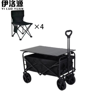 伊洛源 露营车含桌椅 96*55*76cm /套