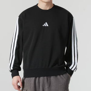 Adidas卫衣男装新款运动服跑步舒适休闲上衣圆领套头衫JE6372 ZP