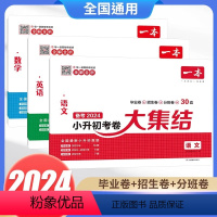[语文+数学+英语]小升初考卷(加赠学而思网校阅读体验包) 小学升初中 [正版]一本小升初考卷大集结小学毕业升学语文数学