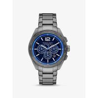 Michael Kors大表盘运动商务石英男表防水计时码手表