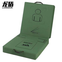 龙盾新大纲仰卧卷腹训练垫仰卧起坐体操垫带标触感折叠垫 200*100*5cm