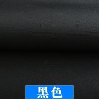 家柏饰(CORATED)色加厚帆布布料棉麻沙发面料麻布窗帘全棉白帆布棉布老粗布布料 01号黑色150CM宽