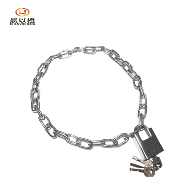 晨以橙 链条锁 长120cm带防剪锁