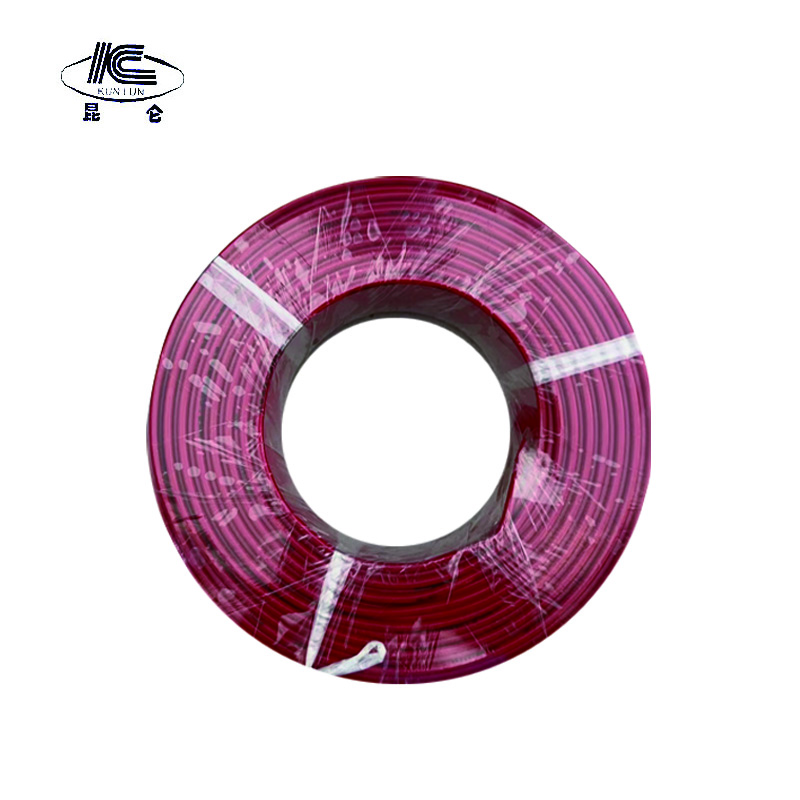 昆仑 电线450/750v ZR-BVR2.5平方 红 /卷