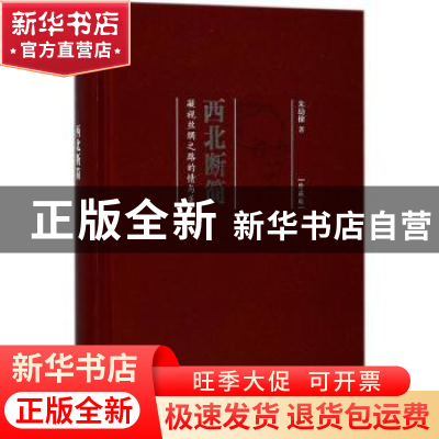 正版 西北断简:凝视丝绸之路的情与美 朱幼棣 中国友谊出版公司 9