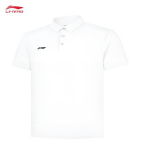 李宁短袖 男子2026新款休闲舒适简单百搭运动上衣 白 L