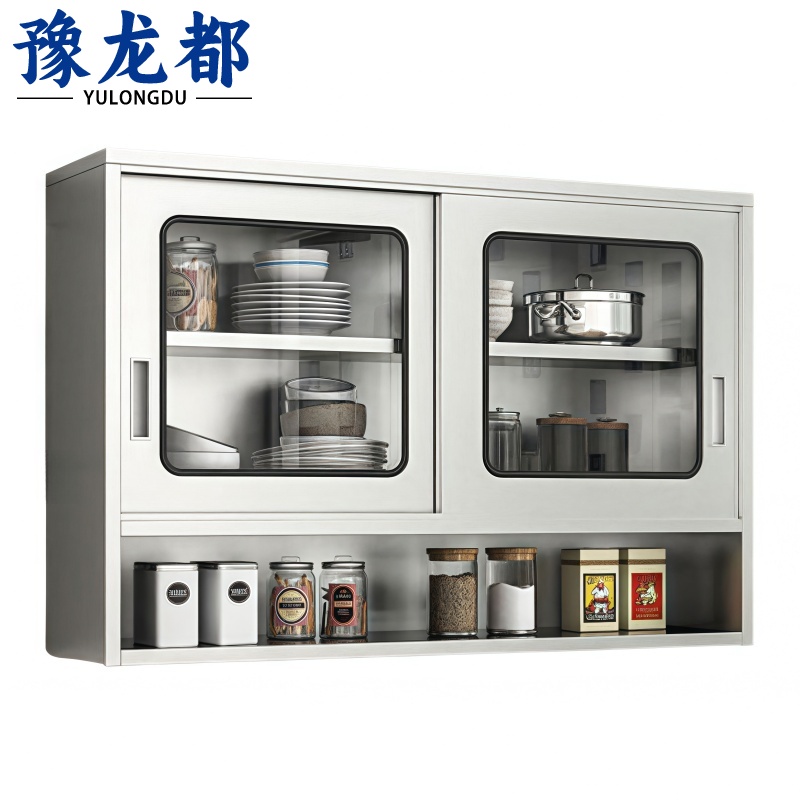 豫龙都不锈钢壁柜1.2m台