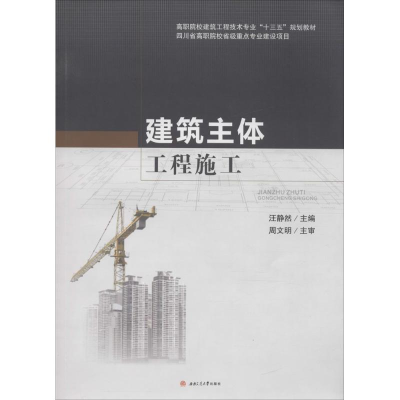 正版新书]建筑主体工程施工汪静然 主编9787564350550