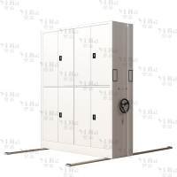 翌嘉 电动密集架移动档案柜钢制轨道密集柜 一列2组