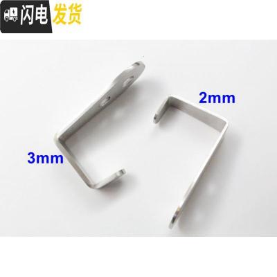 三维工匠不锈钢挂钩单钩厨房浴室卫生间壁挂单个毛巾挂勾加厚衣帽钩挂衣钩 七形钩大号2mm(5个装)带免钉胶