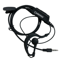 卡诺特3.55接口对讲机专用耳机