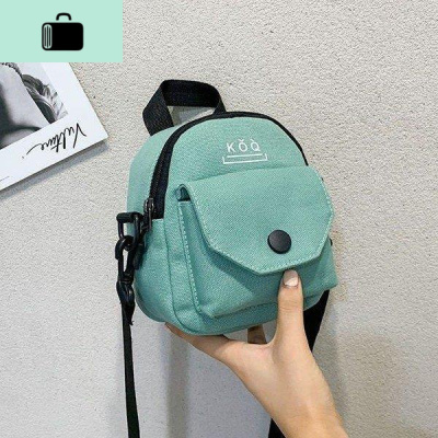 少女小包包女包新款2020潮韩版百搭原宿学生单肩斜挎包时尚帆布NEWLAKE女斜挎包