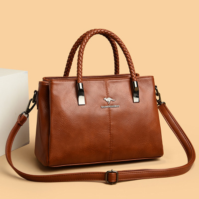 包包女包新款2026斜挎包女单肩包女中年时尚妈妈包手提包