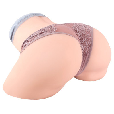 久爱 飞机杯情趣性用品男用自嗨玩实体半身娃娃免充气倒模名器1:1名器仿真双通道双通道道 劈腿美臀趴式青春款+礼品包