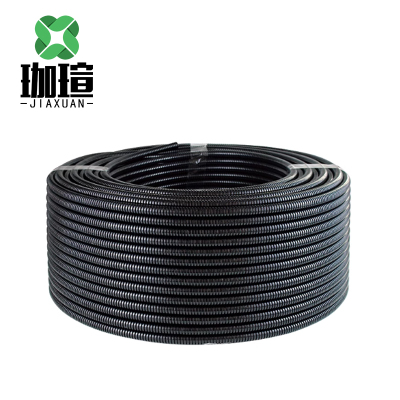 珈瑄 包塑波纹管穿线管 软管穿线管波纹管电线电缆绝缘阻燃蛇皮管整卷保护套 100mm 米