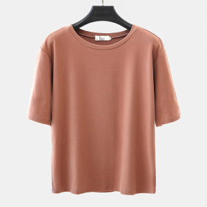 夏季韩版女士新款短袖T恤女衣服宽松纯色上衣女装潮