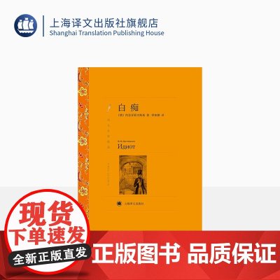 白痴 陀思妥耶夫斯基著 荣如德译 译文名著精选 陀思妥耶夫斯基/罪与罚作者 世界文学名著 俄罗斯文学 上海译文出版社 正