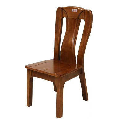 曲上实木古典餐椅44*48*97cm张