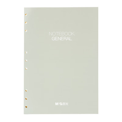 晨光 M&G 办公皮本普惠活页替芯 APY9IT74 18k 9孔 100张/本 本