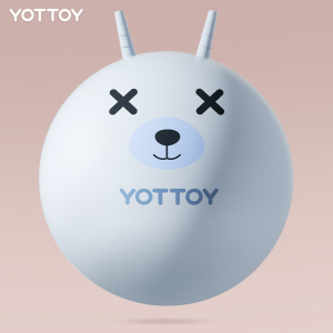 YOTTOY 羊角球儿童感统训练平衡球幼儿园跳跳球瑜伽健身器材加厚防爆正品