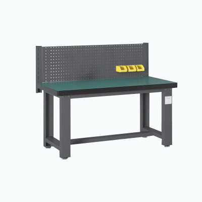 臻远 ZY5073032 重型工作台 单桌+方孔挂板 1800*750*1250mm